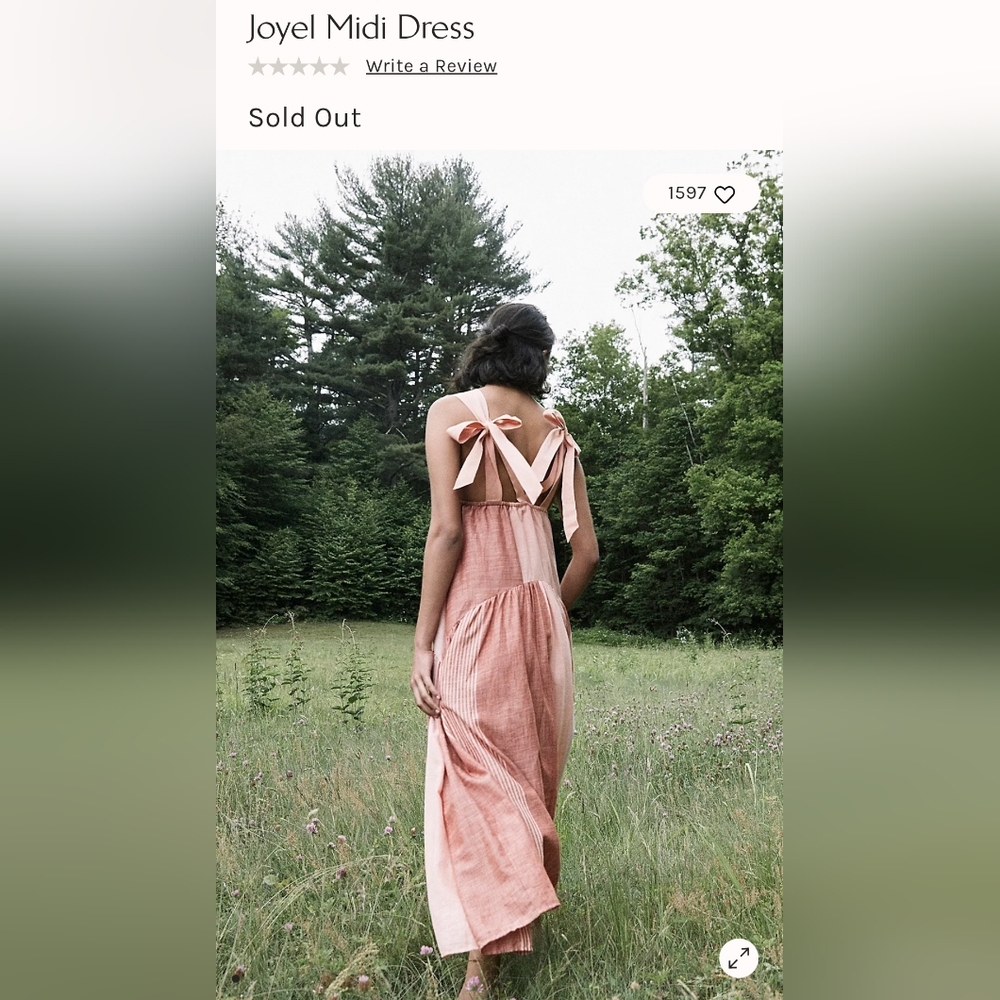 Free People JOYEL Midi/Maxi Sundress - Picture 6 of 6